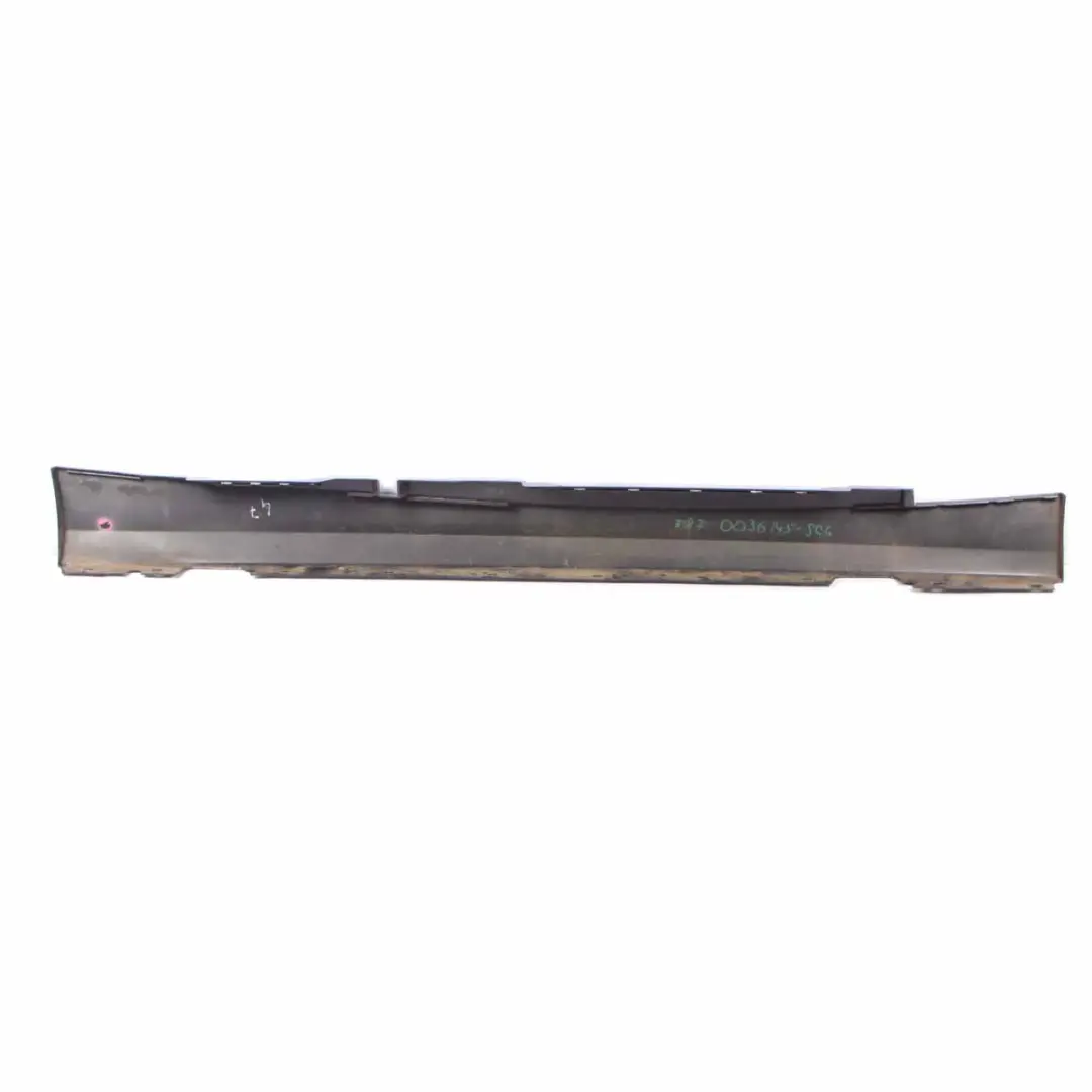 BMW E87 LCI Sill Strip Side Skirt Left N/S Spacegrau Space Grau Grey - A52 - SKU 0036145-SCG - Part number 0036145