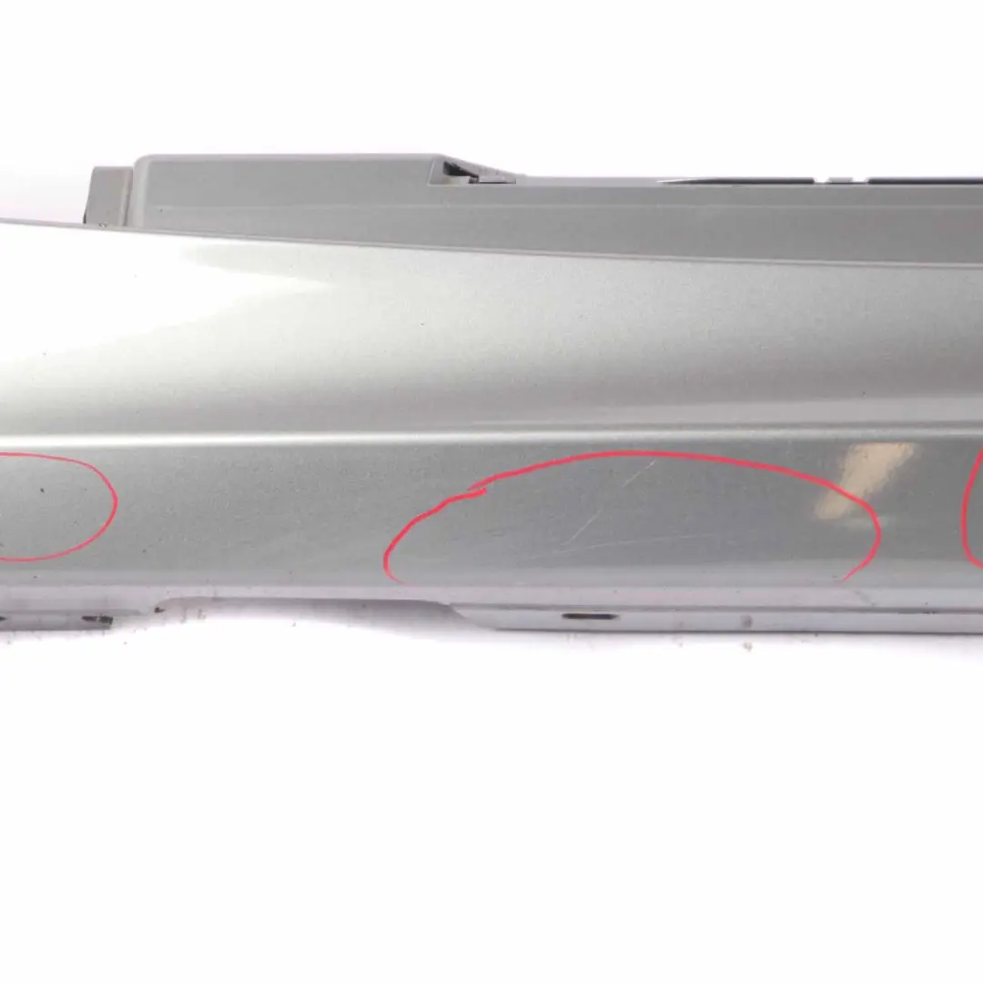 Sill Strip Side Skirt Left N/S Spacegrau Space Grau Grey - A52 to BMW E87 LCI with Part number 0036145 BMW E87 LCI Sill Strip Side Skirt Left N/S Spacegrau Space Grau Grey - A52 - SKU 0036145-SCG - Part number 0036145