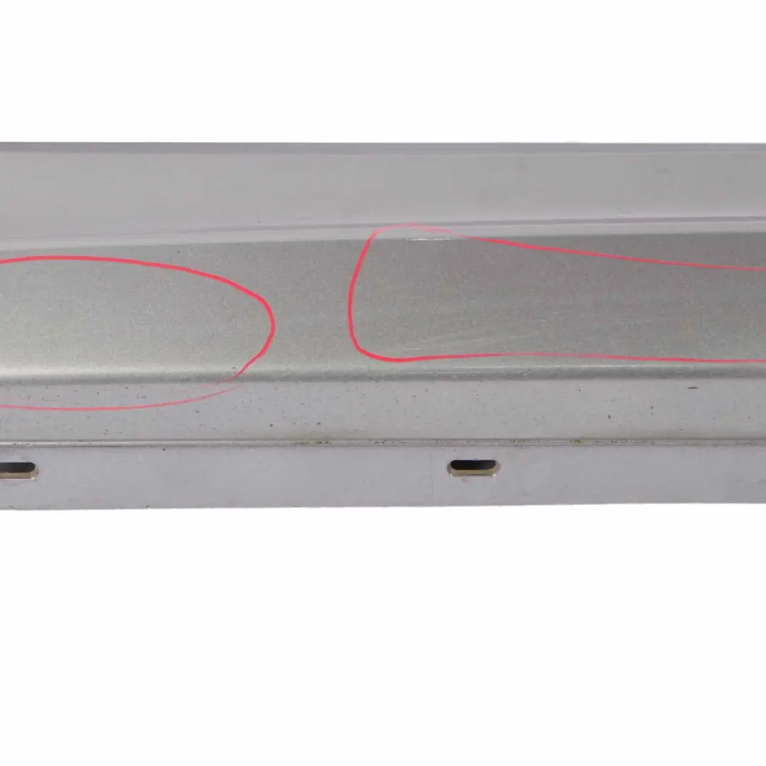 Sill Strip Side Skirt Left N/S Spacegrau Space Grau Grey - A52 to BMW E87 LCI with Part number 0036145 BMW E87 LCI Sill Strip Side Skirt Left N/S Spacegrau Space Grau Grey - A52 - SKU 0036145-SCG - Part number 0036145
