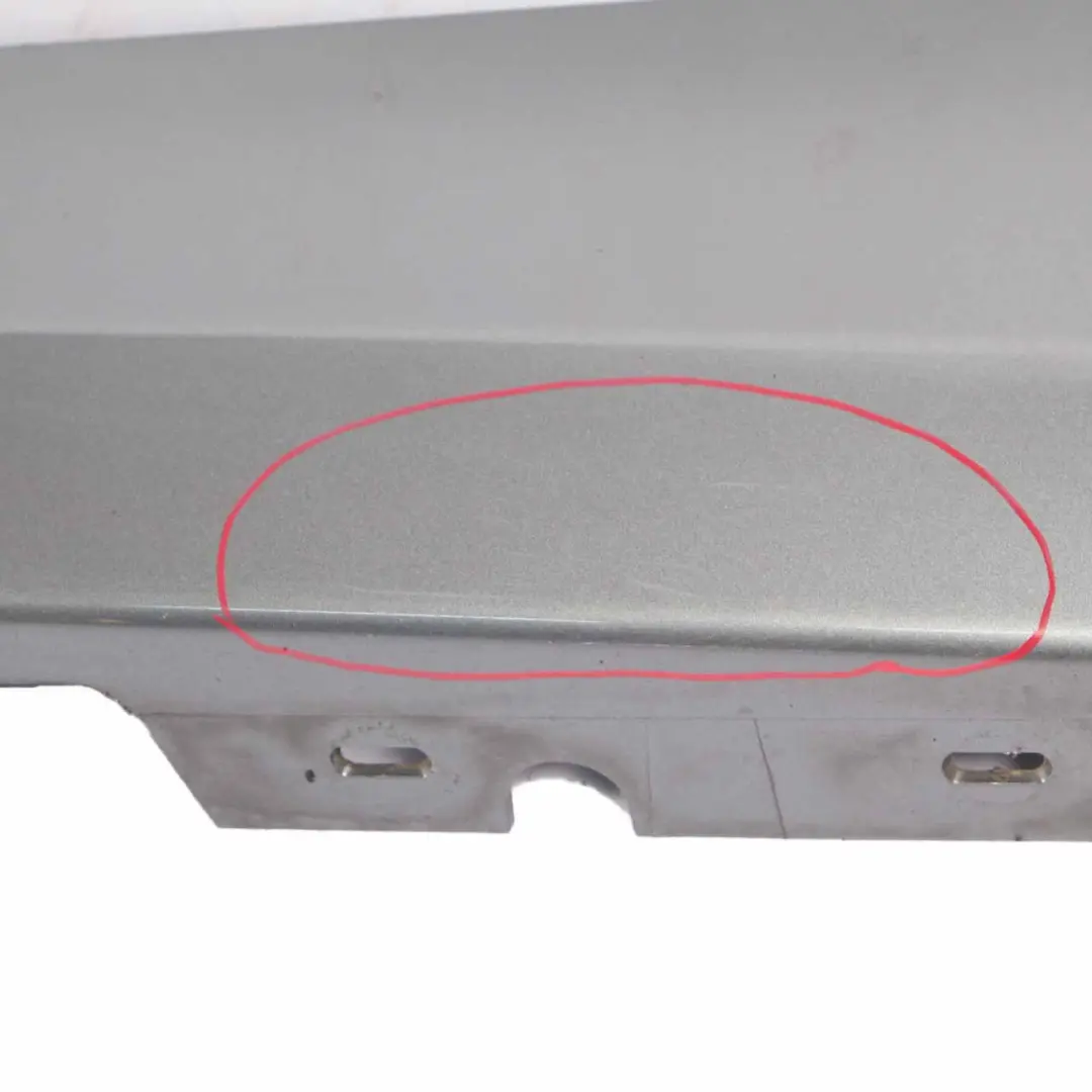 Sill Strip Side Skirt Left N/S Spacegrau Space Grau Grey - A52 to BMW E87 LCI with Part number 0036145 BMW E87 LCI Sill Strip Side Skirt Left N/S Spacegrau Space Grau Grey - A52 - SKU 0036145-SCG - Part number 0036145
