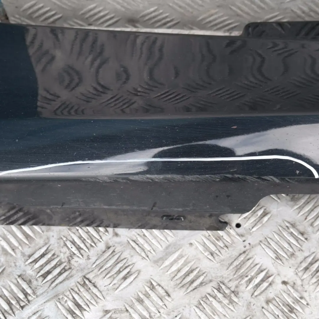 BMW E87 LCI E87N Sill Strip Faldón Lateral Izquierdo Schwarz 2 Negro II -668 - SKU 0036145-SCH1 - Número de pieza 51770036145