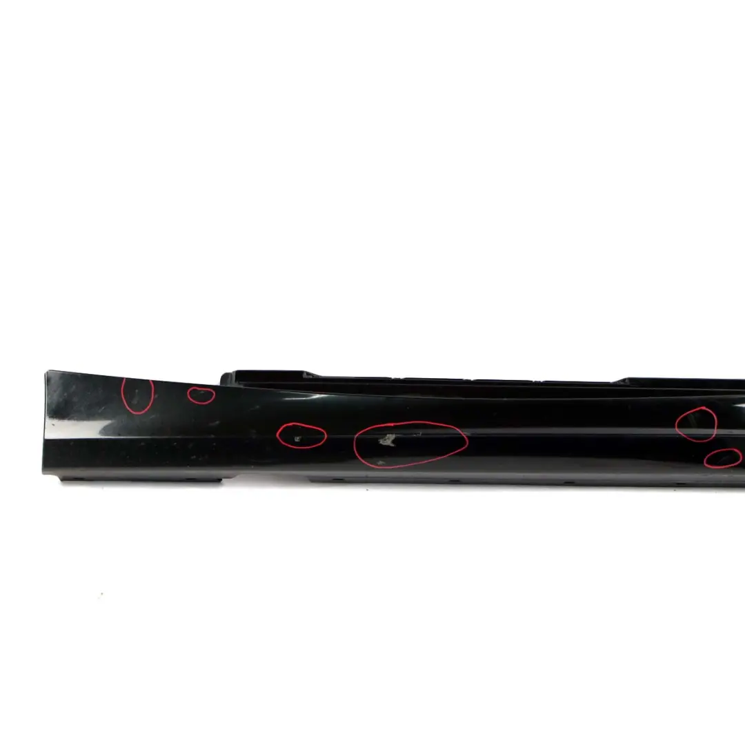 BMW 1 Series E87 LCI Sill Strip Side Skirt Left N/S Schwarz 2 Black II -668 - SKU 0036145-SCH5 - Part number 0036145