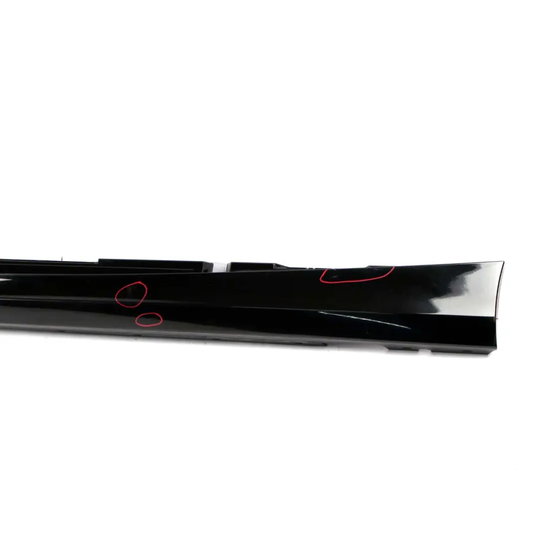 BMW 1 Series E87 LCI Sill Strip Side Skirt Left N/S Schwarz 2 Black II -668 - SKU 0036145-SCH5 - Part number 0036145
