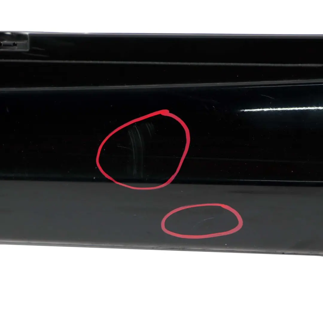 BMW 1 Series E87 LCI Sill Strip Side Skirt Left N/S Schwarz 2 Black II -668 - SKU 0036145-SCH5 - Part number 0036145