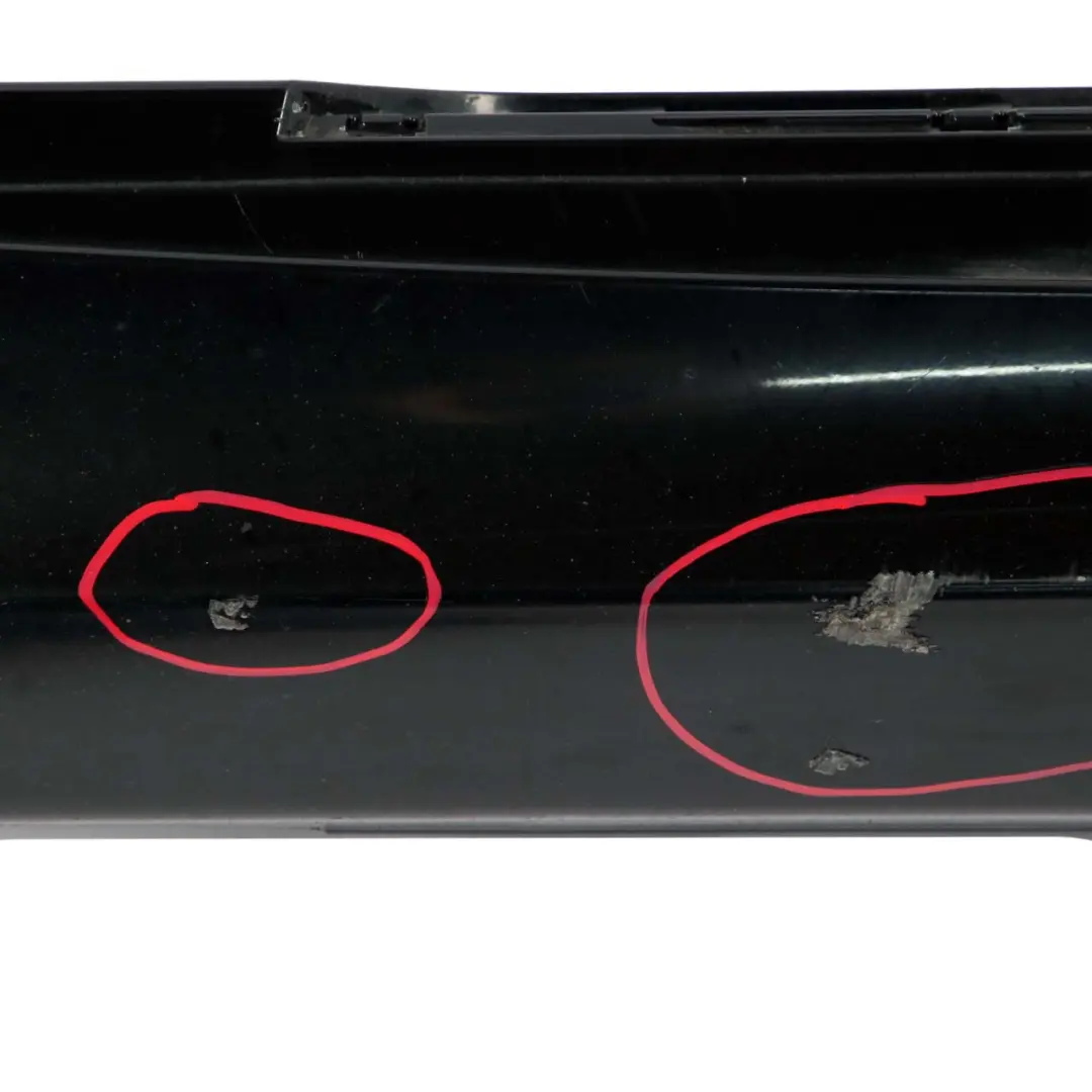 BMW 1 Series E87 LCI Sill Strip Side Skirt Left N/S Schwarz 2 Black II -668 - SKU 0036145-SCH5 - Part number 0036145