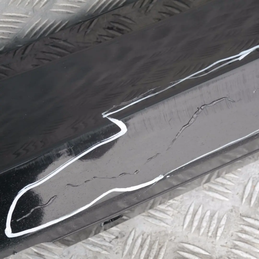 BMW E87 LCI lift Nakładka listwa próg lewy schwarz - SKU 0036145-SCH7 - Numer Części 51770036145