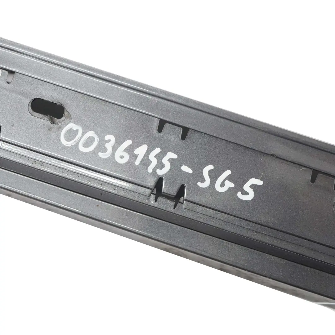 Sill Strip Side Skirt Left N/S Sparkling Graphite Metallic - A22 to BMW E87 LCI with Part number 0036145 BMW E87 LCI Sill Strip Side Skirt Left N/S Sparkling Graphite Metallic - A22 - SKU 0036145-SG5 - Part number 0036145