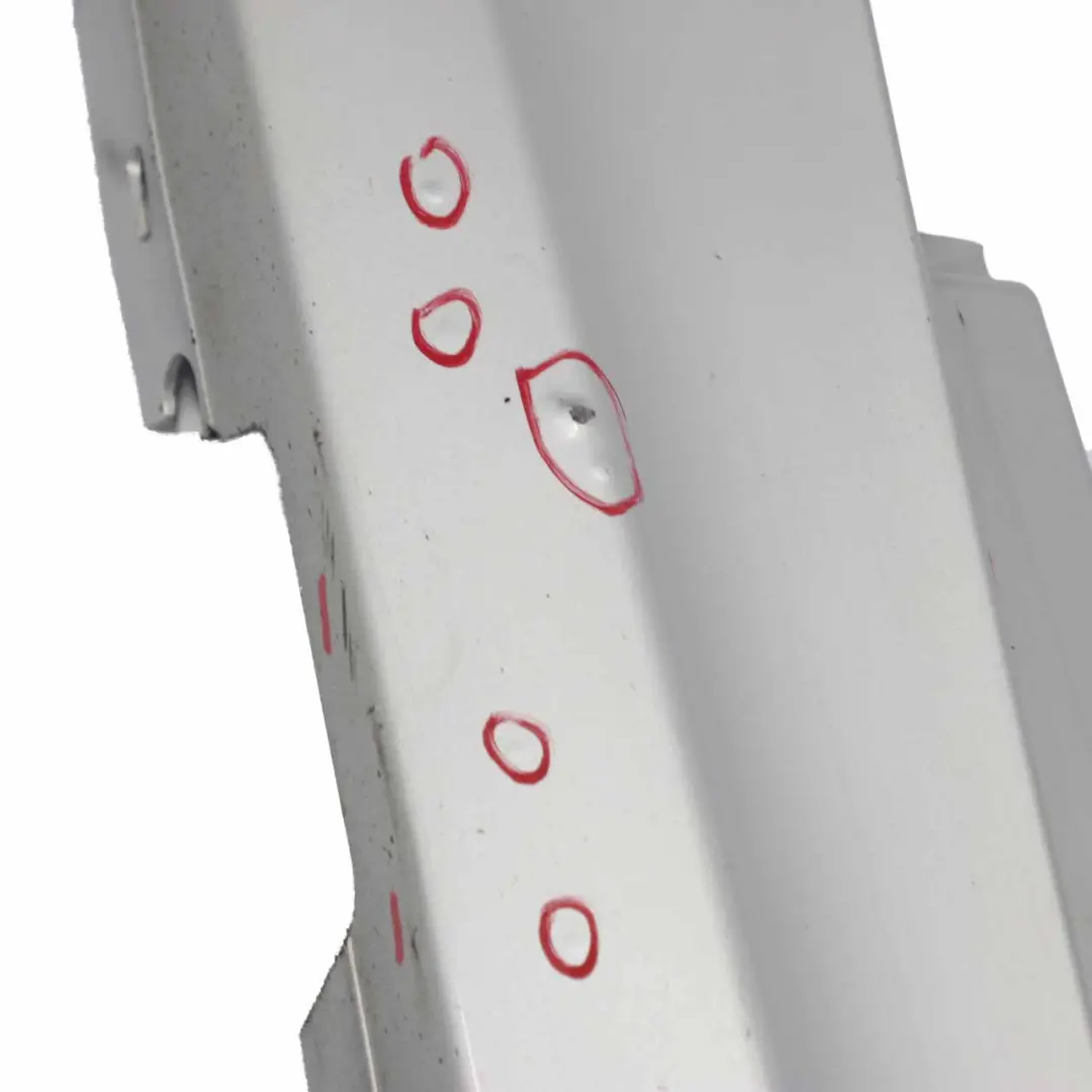  Faldón lateral BMW E87 LCI Sill Strip Left Titansilber Titan Silver 354 - SKU 0036145-TS10 - Número de pieza 0036145