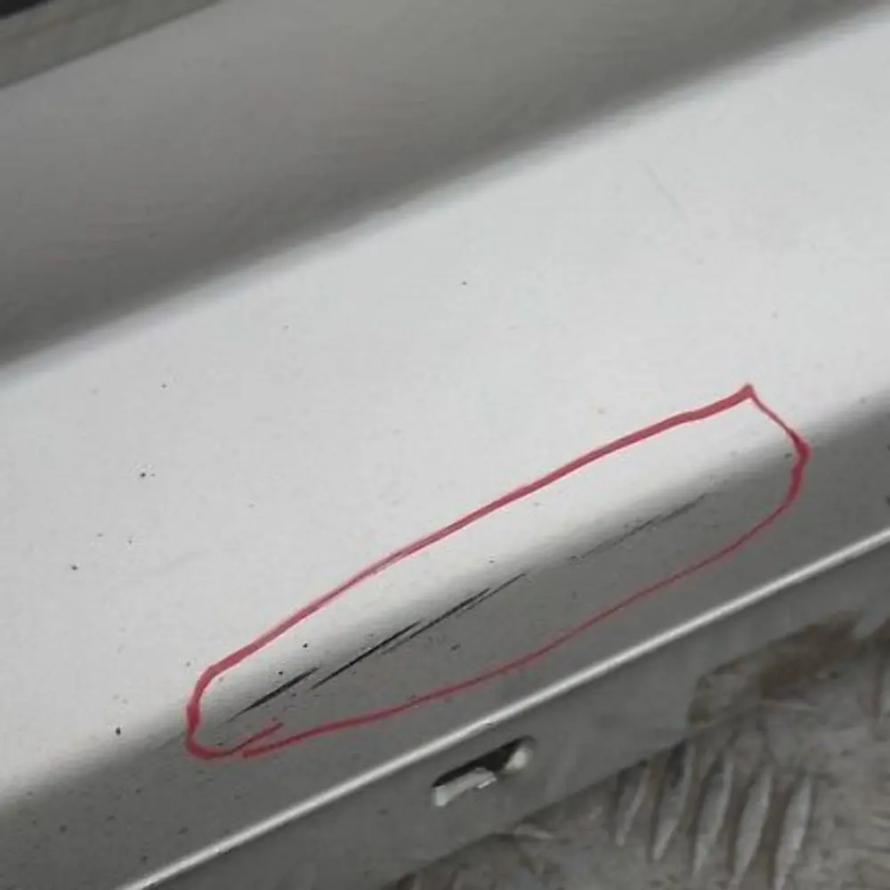 BMW 1 SERIES 14 E87N LCI Sill strip side skirt left N/S Titansilber Silver 354 - SKU 0036145-TS14 - Part number 36145