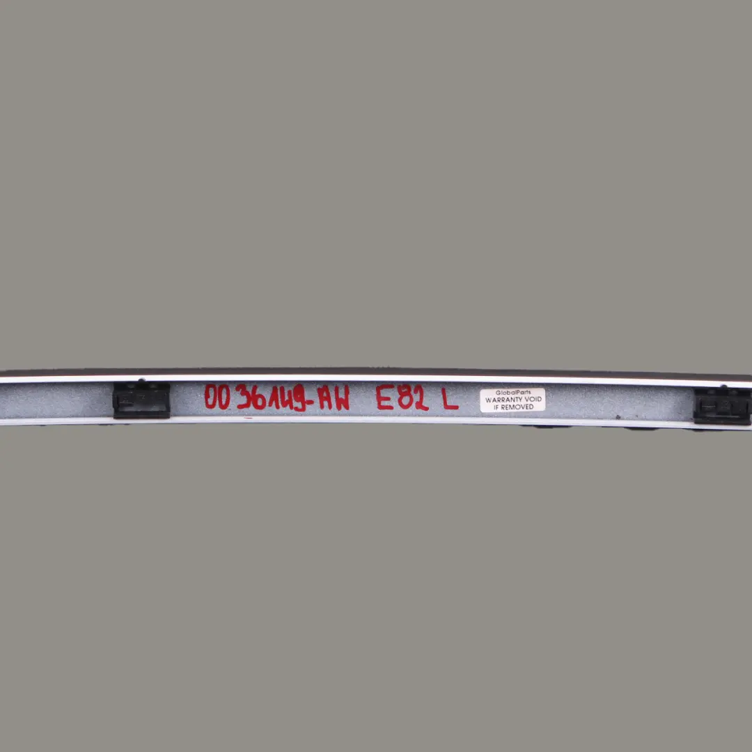 BMW 1 Series E82 Left N/S Roof Moulding Railing Trim Alpinweiss Alpine White 300 - SKU 0036149-AW - Part number 0036149