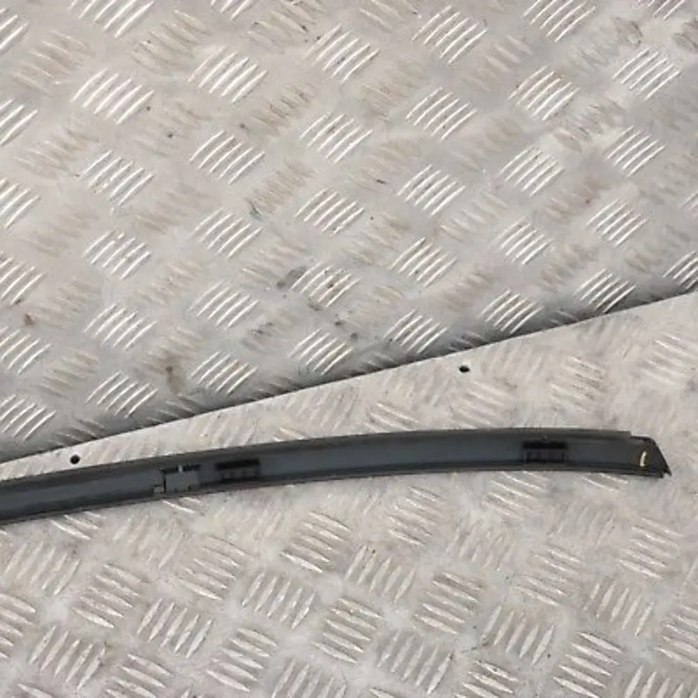 BMW E82 Roof Moulding Railing Gutter Trim Black Sapphire 475 Left N/S - SKU 0036149-BS - Part number 36149