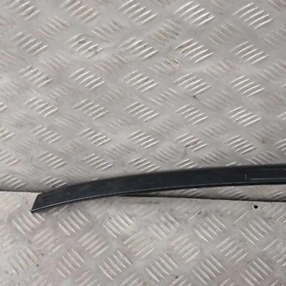 BMW E82 Roof Moulding Railing Gutter Trim Black Sapphire 475 Left N/S - SKU 0036149-BS - Part number 36149