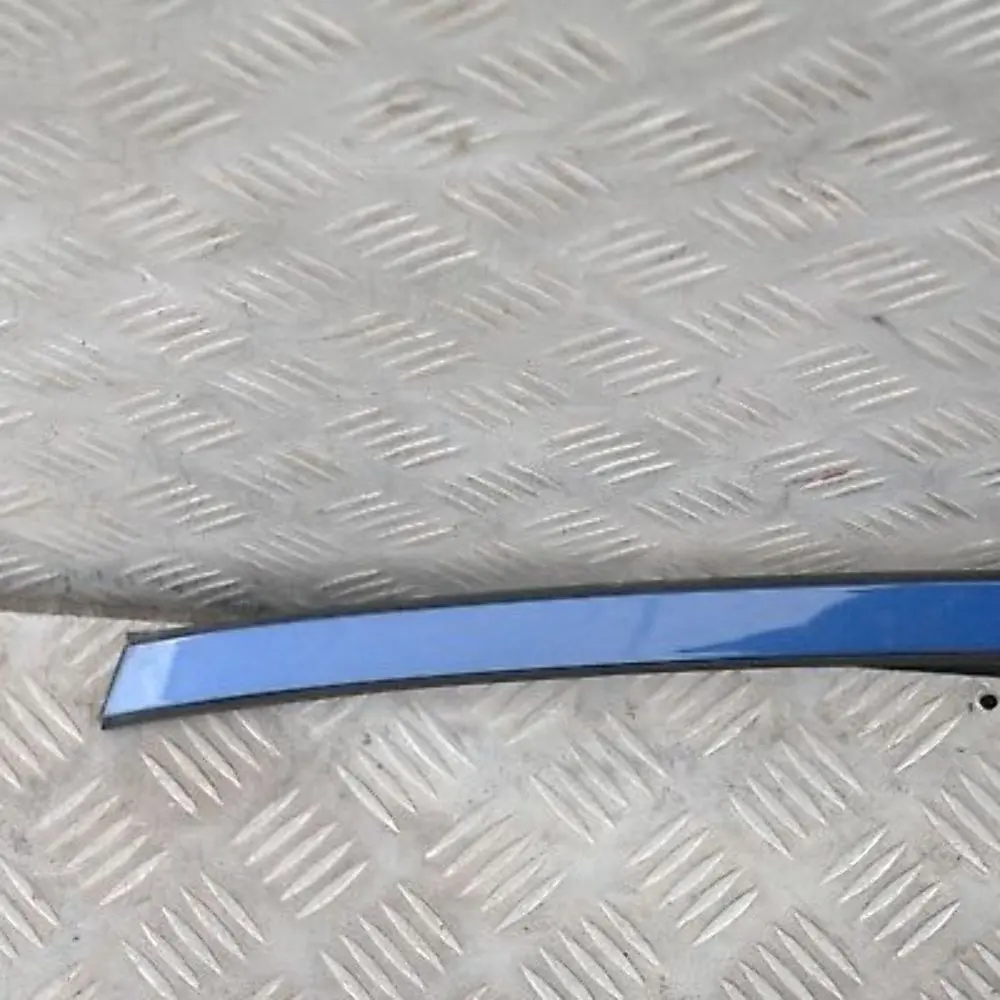 Left N/S Roof Moulding Railing Gutter Trim Montegoblau Blue to BMW 1 Series E82 with Part number 36149 BMW 1 Series E82 Left N/S Roof Moulding Railing Gutter Trim Montegoblau Blue - SKU 0036149-MTB - Part number 36149