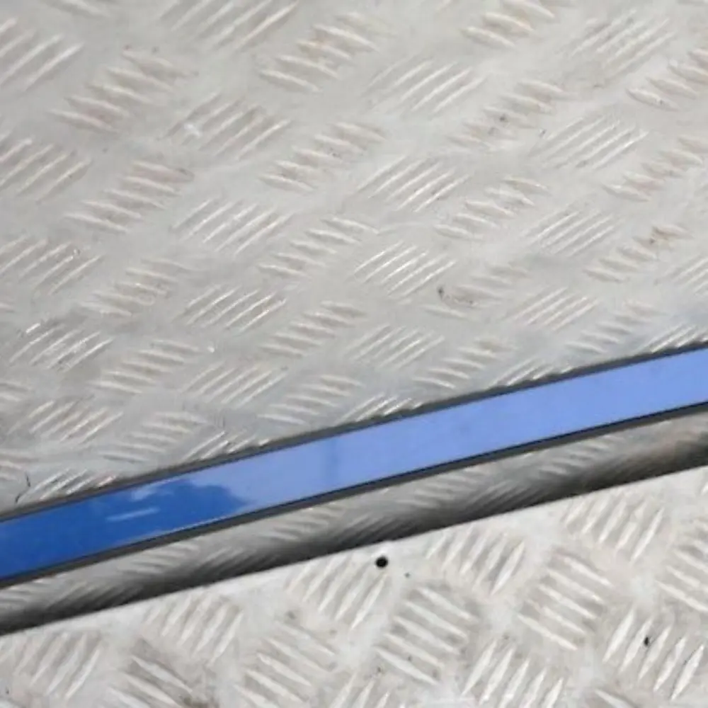 BMW 1 Series E82 Left N/S Roof Moulding Railing Gutter Trim Montegoblau Blue - SKU 0036149-MTB - Part number 36149