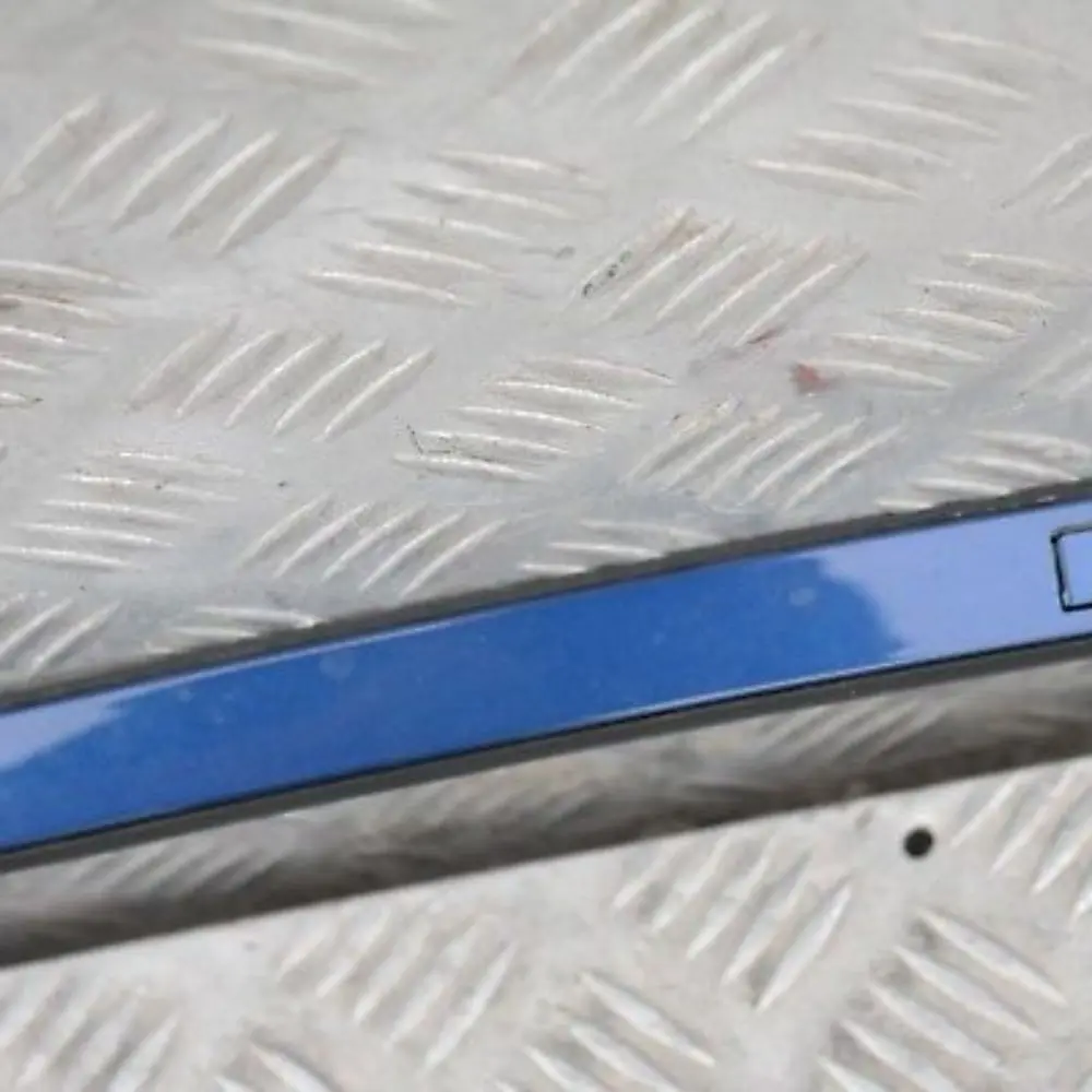 Left N/S Roof Moulding Railing Gutter Trim Montegoblau Blue to BMW 1 Series E82 with Part number 36149 BMW 1 Series E82 Left N/S Roof Moulding Railing Gutter Trim Montegoblau Blue - SKU 0036149-MTB - Part number 36149