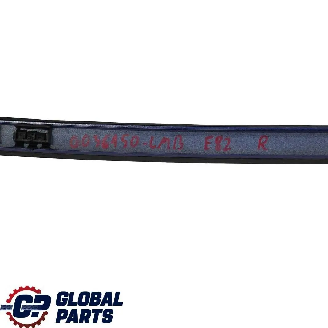 Modanatura Tetto Destra le Mans Blu Metallizzato - 381 per BMW E82 Coupe con numero di parte 0036150 BMW E82 Coupe Modanatura Tetto Destra le Mans Blu Metallizzato - 381 - SKU 0036150-LMB - Numero di parte 0036150