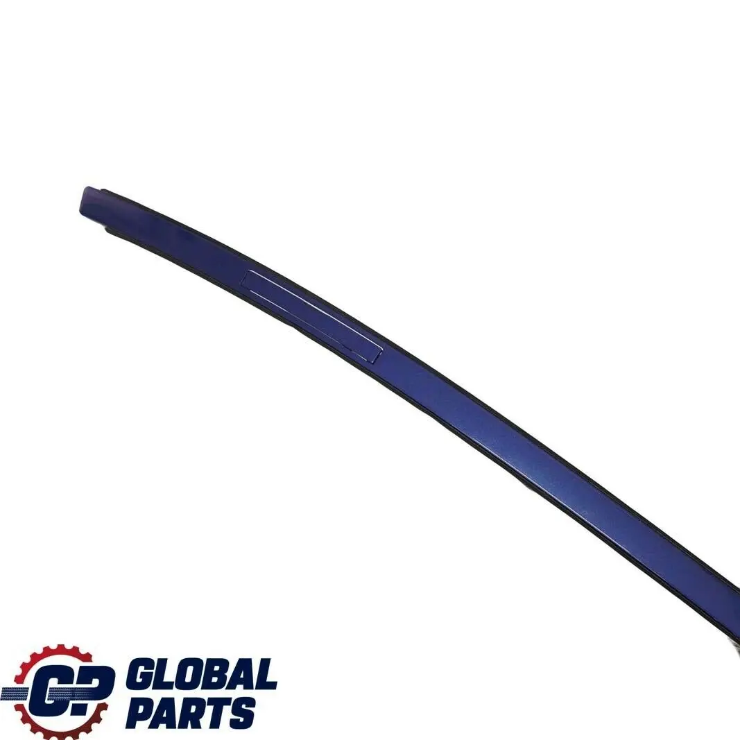 Derecho O / S Techo Moldura Barandilla Canalon Trim Le Mans Blau Azul para BMW E82 con número de pieza 0036150 BMW E82 Derecho O / S Techo Moldura Barandilla Canalon Trim Le Mans Blau Azul - SKU 0036150-LMB - Número de pieza 0036150