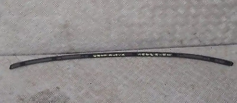 Right O/S Roof Moulding Railing Gutter Trim Black Sapphire 475 to BMW 1 Series E82 with Part number 0036150 BMW 1 Series E82 Right O/S Roof Moulding Railing Gutter Trim Black Sapphire 475 - SKU 0036150-BS - Part number 0036150