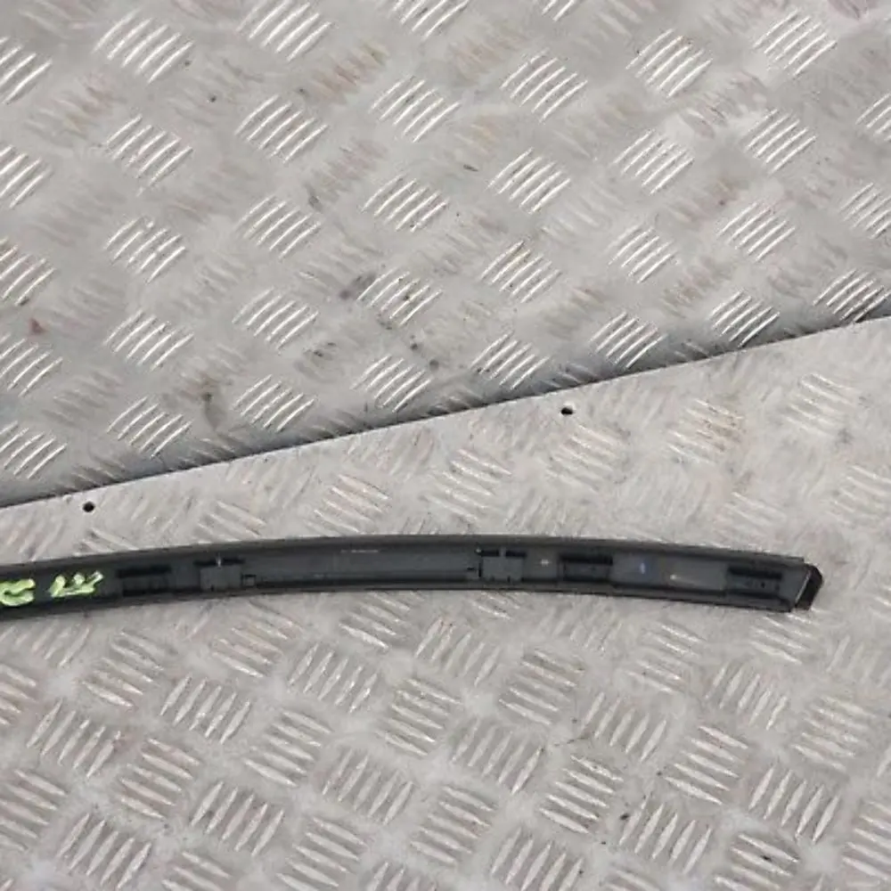 BMW 1 Series E82 Right O/S Roof Moulding Railing Gutter Trim Black Sapphire 475 - SKU 0036150-BS - Part number 0036150