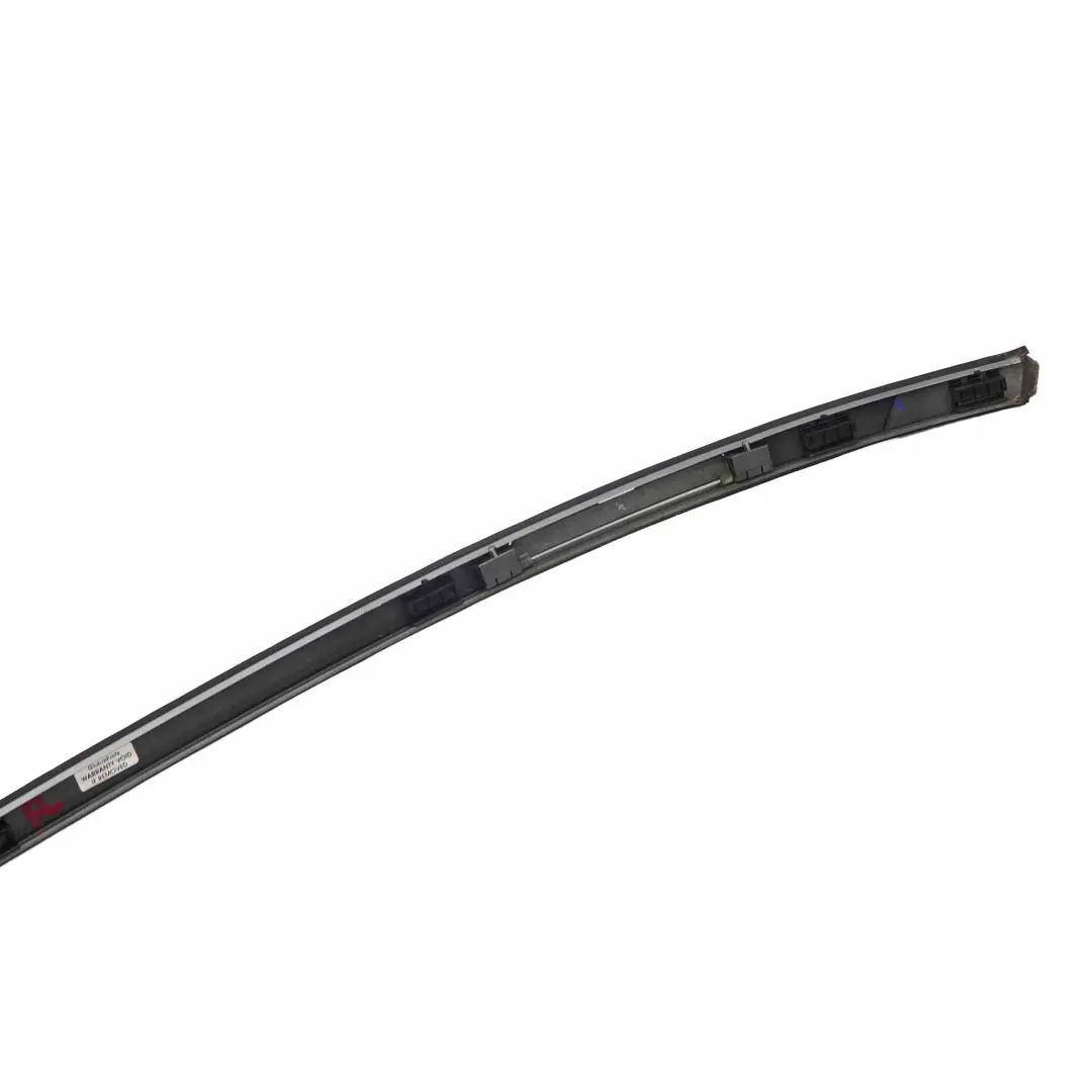 BMW E82 Derecho O / S Techo Moldura Railing Trim Titansilber Titan Silver - 354 - SKU 0036150-TS - Número de pieza 0036150