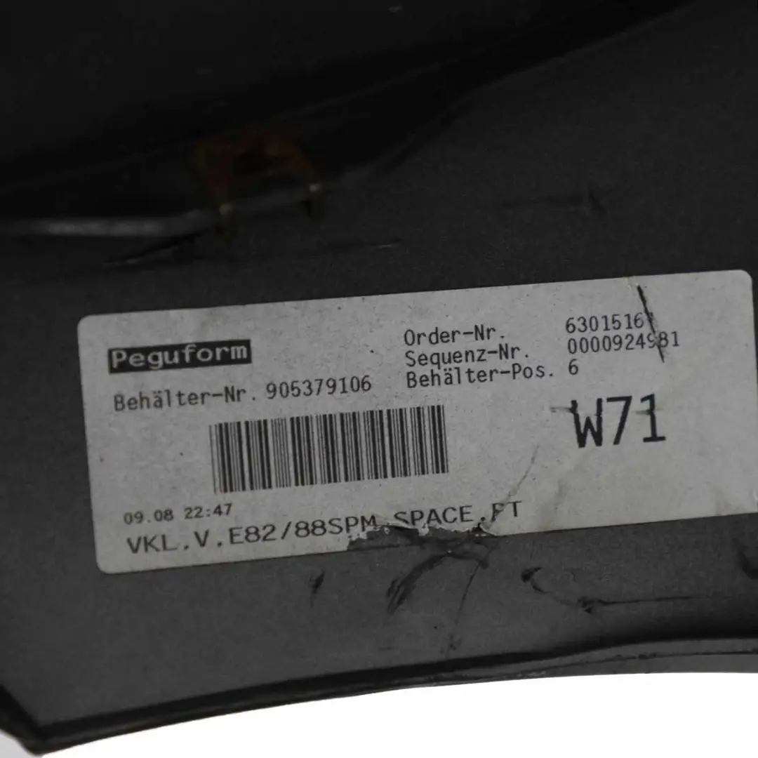 BMW E82 E88 M Sport Zderzak Przedni Spacegrau A52 - SKU 0036219-SCG - Numer Części 0036219