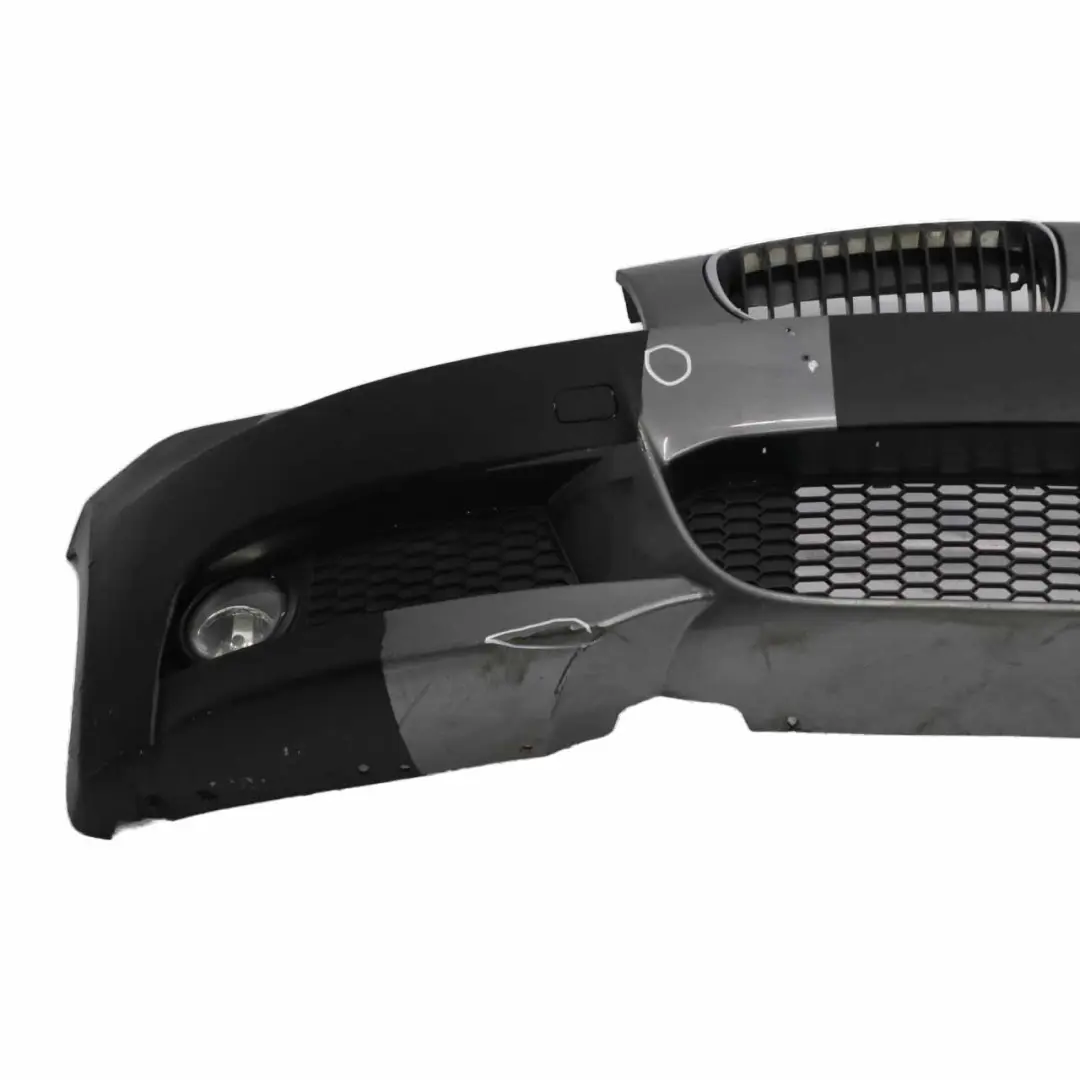 BMW E82 E88 M Sport Front Bumper Trim Panel Spacegrau Space Grey Metallic A52 - SKU 0036219-SCG - Part number 0036219