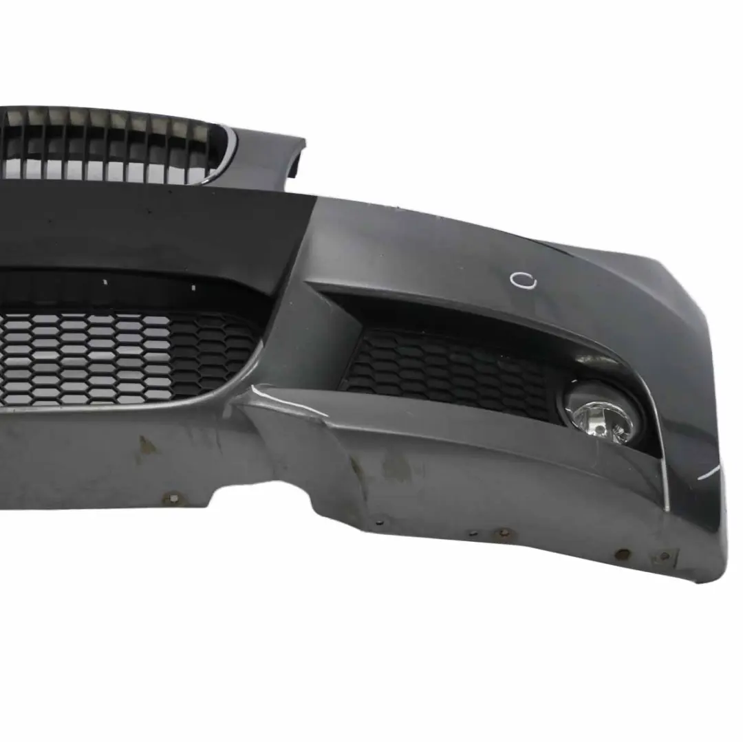 BMW E82 E88 M Sport Front Bumper Trim Panel Spacegrau Space Grey Metallic A52 - SKU 0036219-SCG - Part number 0036219