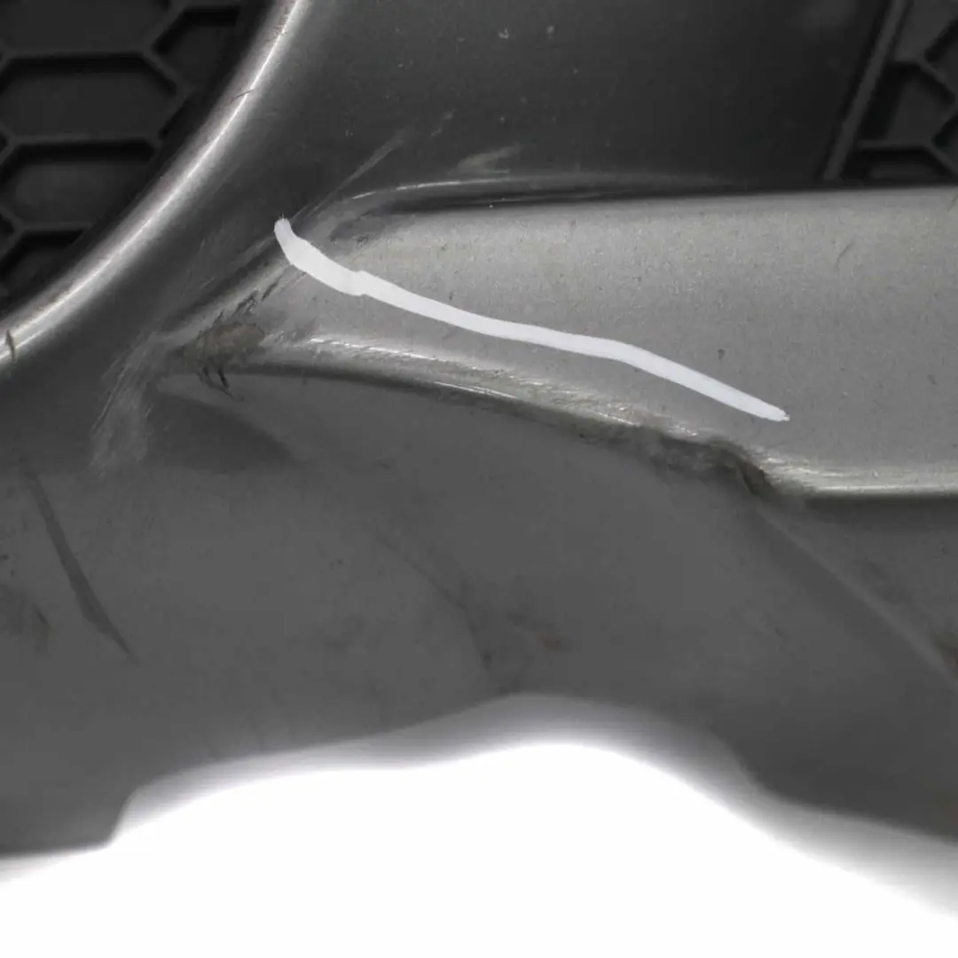 BMW E82 E88 M Sport Front Bumper Trim Panel Spacegrau Space Grey Metallic A52 - SKU 0036219-SCG - Part number 0036219