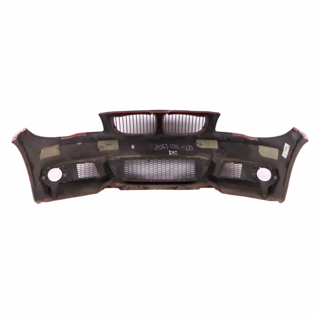 BMW E82 E88 Front Bumper M Sport Trim Panel Sedonarot Red Metallic - A79 - SKU 0036219-SED - Part number 0036219