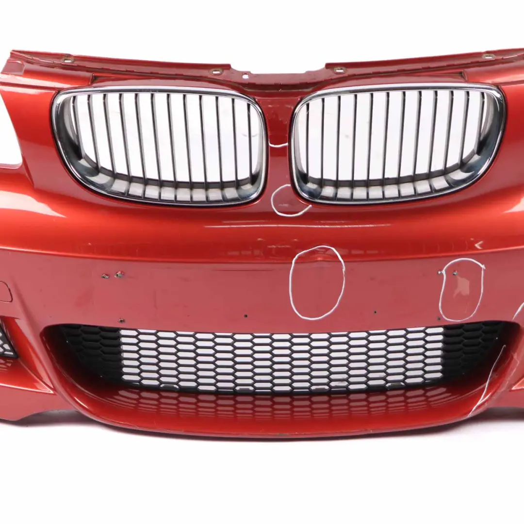 BMW E82 E88 Front Bumper M Sport Trim Panel Sedonarot Red Metallic - A79 - SKU 0036219-SED - Part number 0036219