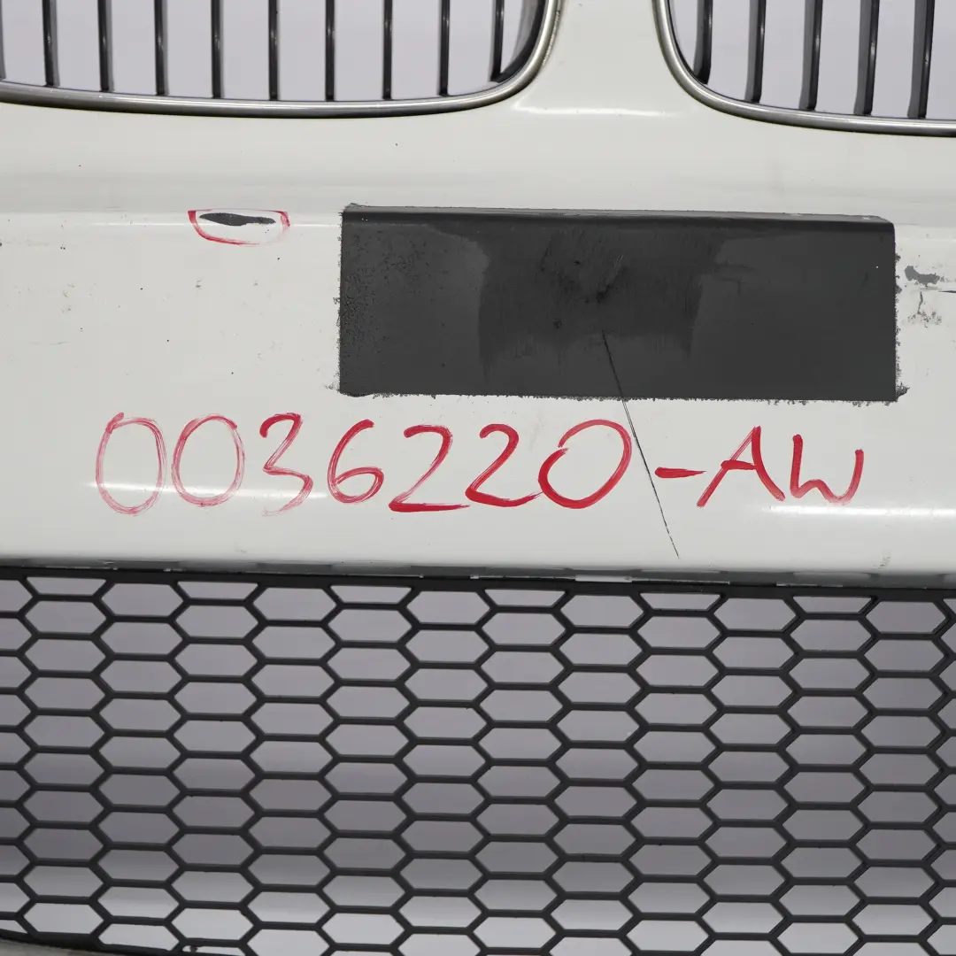  Front Bumper BMW E82 E88 M Sport PDC Trim Panel Alpinweiss Alpine White 3 - 300 - SKU 0036220-AW - Part number 0036220