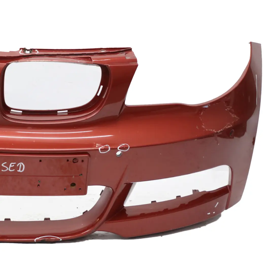 Front Bumper BMW E82 E88 M Sport PDC Trim Panel Sedonarot Red Metallic - A79 - SKU 0036220-SED - Part number 0036220