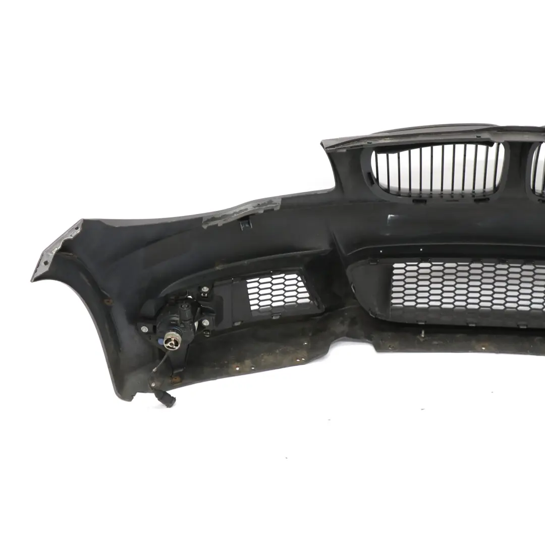 BMW E82 E88 M Sport Front Bumper Trim Panel Sparkling Graphite Metallic - A22 - SKU 0036221-SG - Part number 0036221