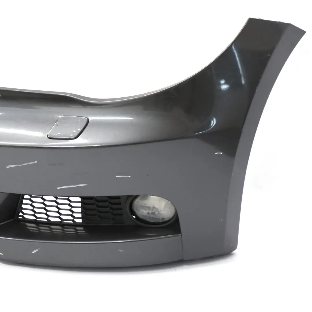 BMW E82 E88 M Sport Front Bumper Trim Panel Sparkling Graphite Metallic - A22 - SKU 0036221-SG - Part number 0036221