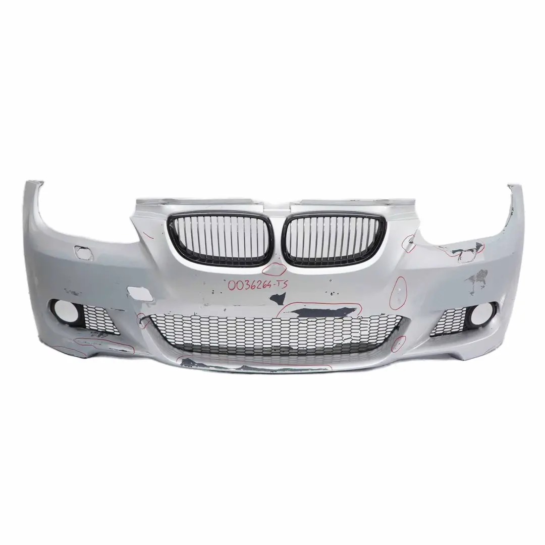 BMW E92 E93 Front Bumper M Sport Trim Panel Titansilber Titan Silver - 354 - SKU 0036264-TS - Part number 0036264