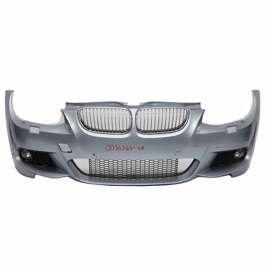 Front Bumper Trim Panel Bluewater Blue - 896 to BMW E92 E93 M Sport with Part number 0036264 BMW E92 E93 M Sport Front Bumper Trim Panel Bluewater Blue - 896 - SKU 0036264-WB - Part number 0036264