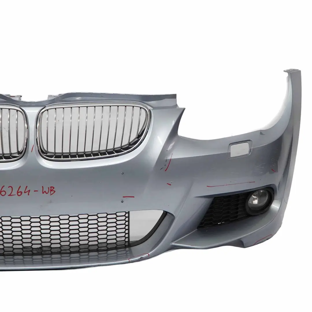 Front Bumper Trim Panel Bluewater Blue - 896 to BMW E92 E93 M Sport with Part number 0036264 BMW E92 E93 M Sport Front Bumper Trim Panel Bluewater Blue - 896 - SKU 0036264-WB - Part number 0036264