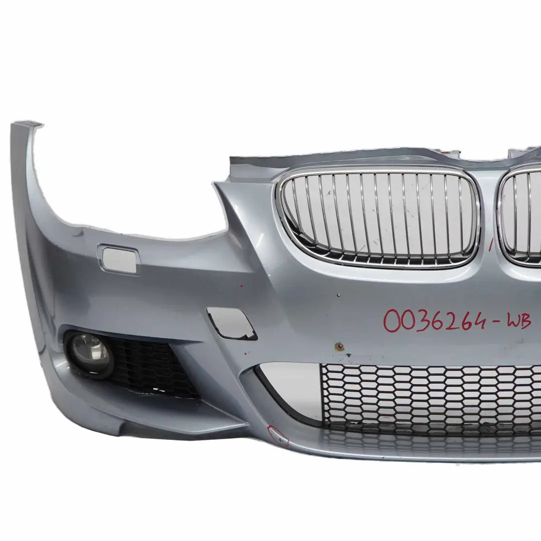 Front Bumper Trim Panel Bluewater Blue - 896 to BMW E92 E93 M Sport with Part number 0036264 BMW E92 E93 M Sport Front Bumper Trim Panel Bluewater Blue - 896 - SKU 0036264-WB - Part number 0036264