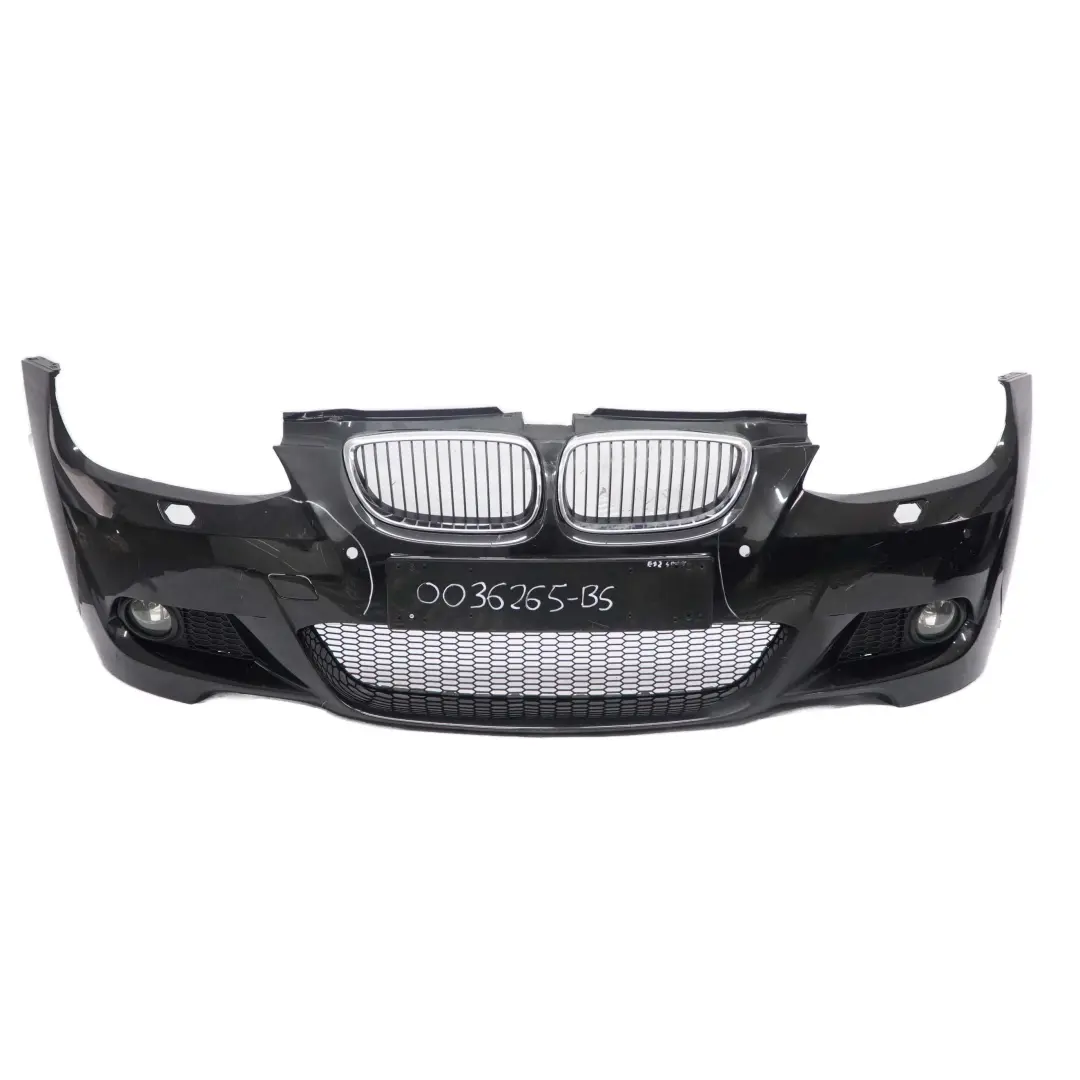 BMW 3 E92 E93 M Sport Front Bumper Trim Panel Black Sapphire Metallic - 475 - SKU 0036265-BS - Part number 0036265