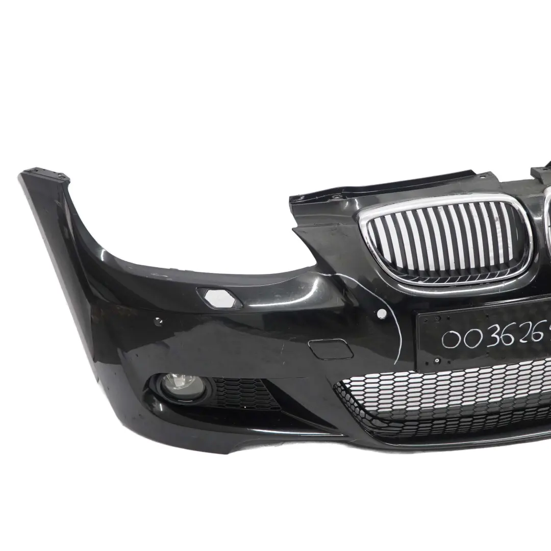 BMW 3 E92 E93 M Sport Front Bumper Trim Panel Black Sapphire Metallic - 475 - SKU 0036265-BS - Part number 0036265
