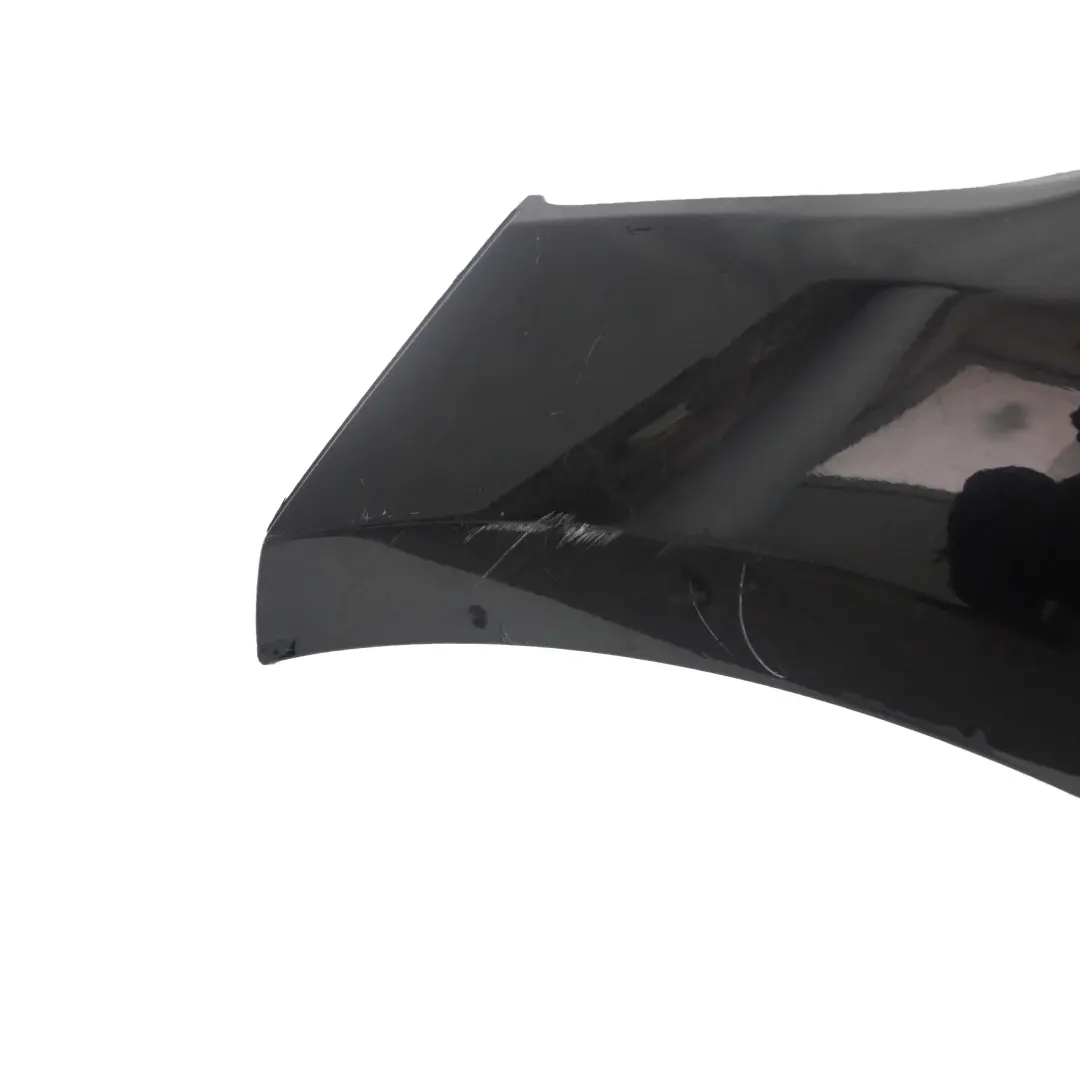 BMW 3 E92 E93 M Sport Front Bumper Trim Panel Black Sapphire Metallic - 475 - SKU 0036265-BS - Part number 0036265