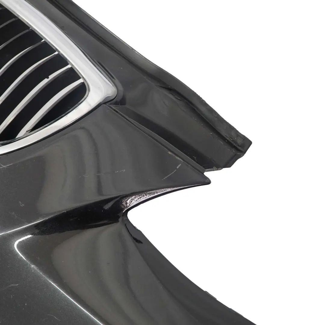 BMW 3 E92 E93 M Sport Front Bumper Trim Panel Black Sapphire Metallic - 475 - SKU 0036265-BS - Part number 0036265