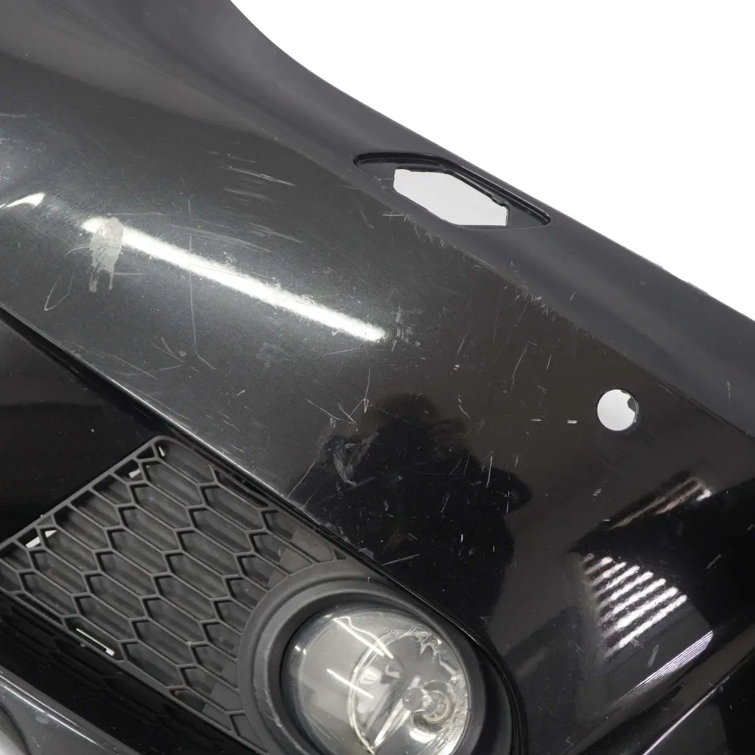 BMW 3 E92 E93 M Sport Front Bumper Trim Panel Black Sapphire Metallic - 475 - SKU 0036265-BS - Part number 0036265
