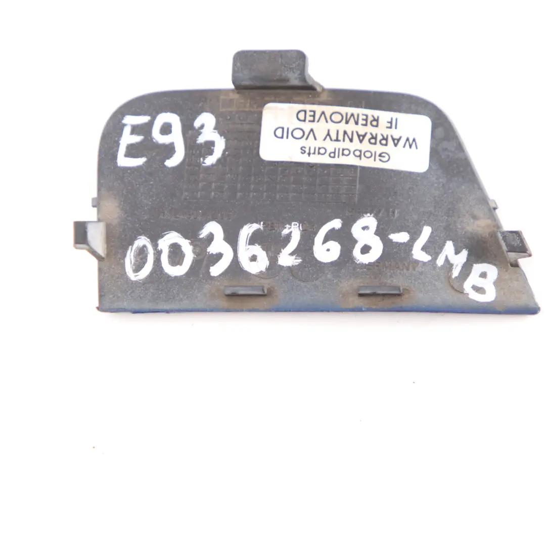 BMW E92 E93 M Sport Panel Bavette de Pare-chocs Arrière Le Mans Blue - 381 - SKU 0036268-LMB - Numéro de pièce 0036268
