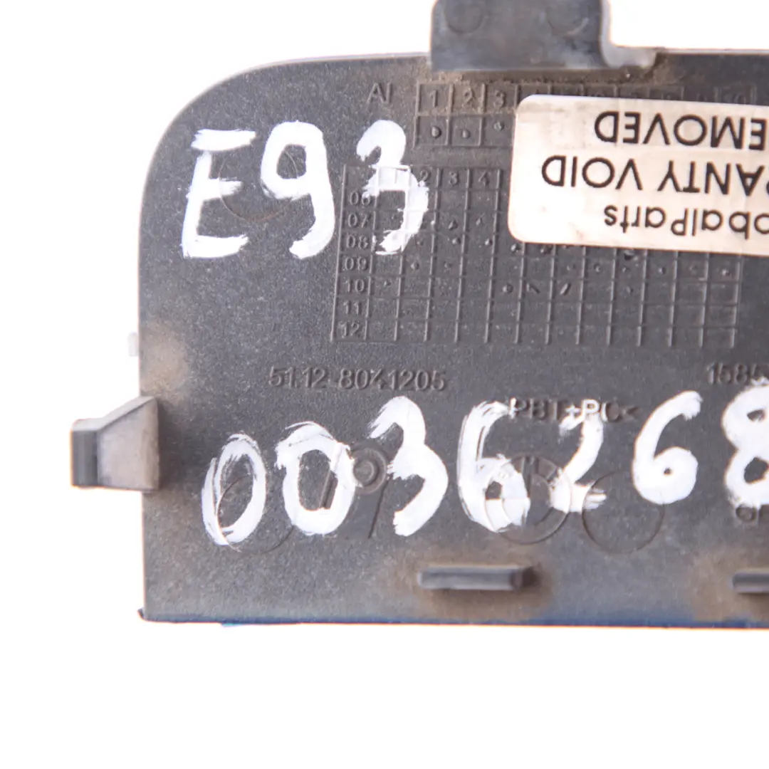 Zaślepka Haka Zderzaka Tylnego M-Pakiet Le Mans Blau - 381 do BMW E92 E93 o numerze 0036268 BMW E92 E93 Zaślepka Haka Zderzaka Tylnego M-Pakiet Le Mans Blau - 381 - SKU 0036268-LMB - Numer Części 0036268