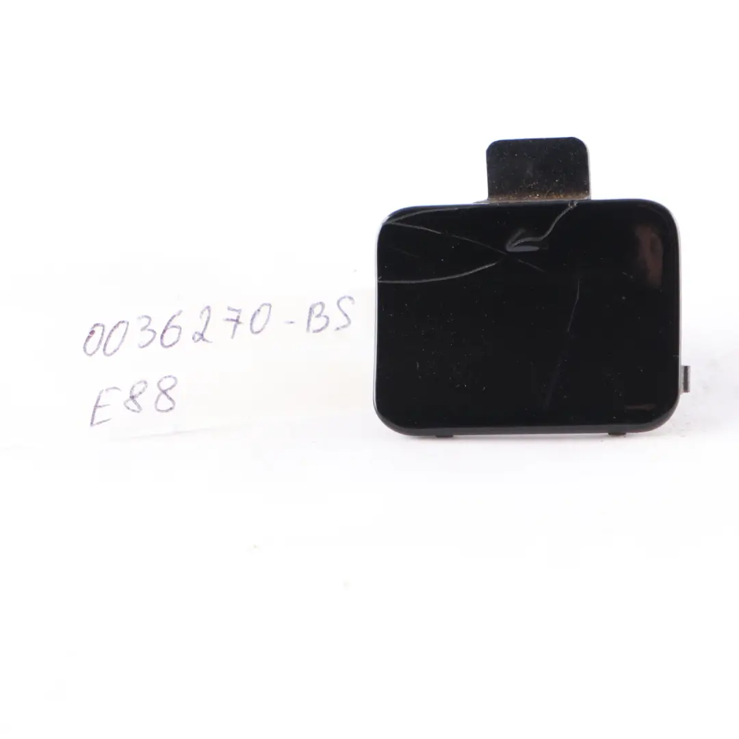  Towing Eye BMW E82 E88 Rear Bumper Cover Flap Black Sapphire Metallic 8045461 - SKU 0036270-BS - Part number 0036270