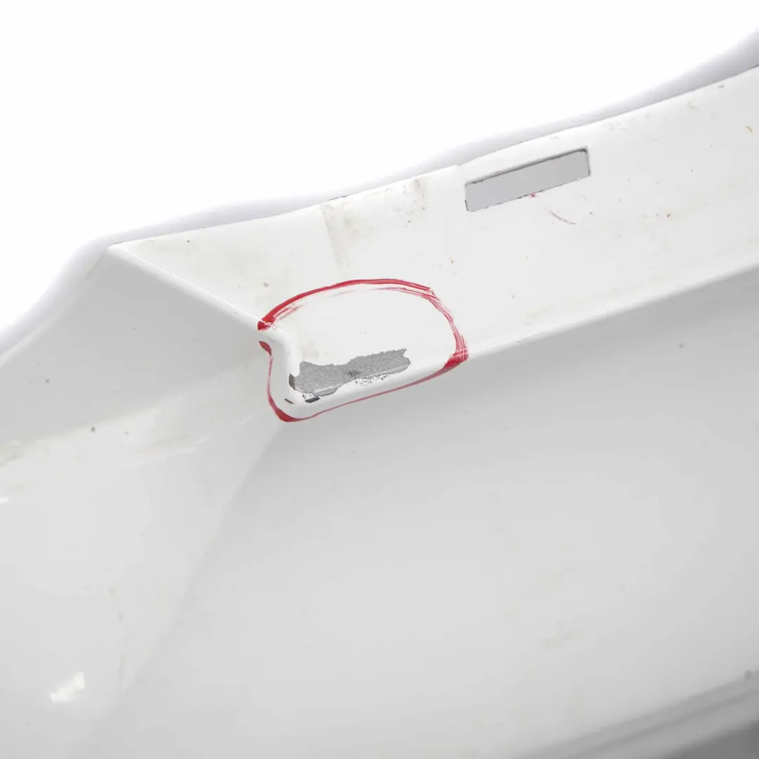 BMW E82 E88 M Sport Rear Bumper Trim Panel Alpinweiss Alpine White - 300 - SKU 0036311-AW1 - Part number 0036311