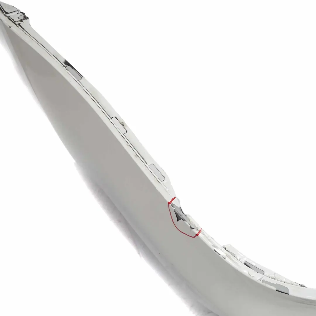 BMW E82 E88 M Sport Rear Bumper Trim Panel Alpinweiss Alpine White - 300 - SKU 0036311-AW1 - Part number 0036311
