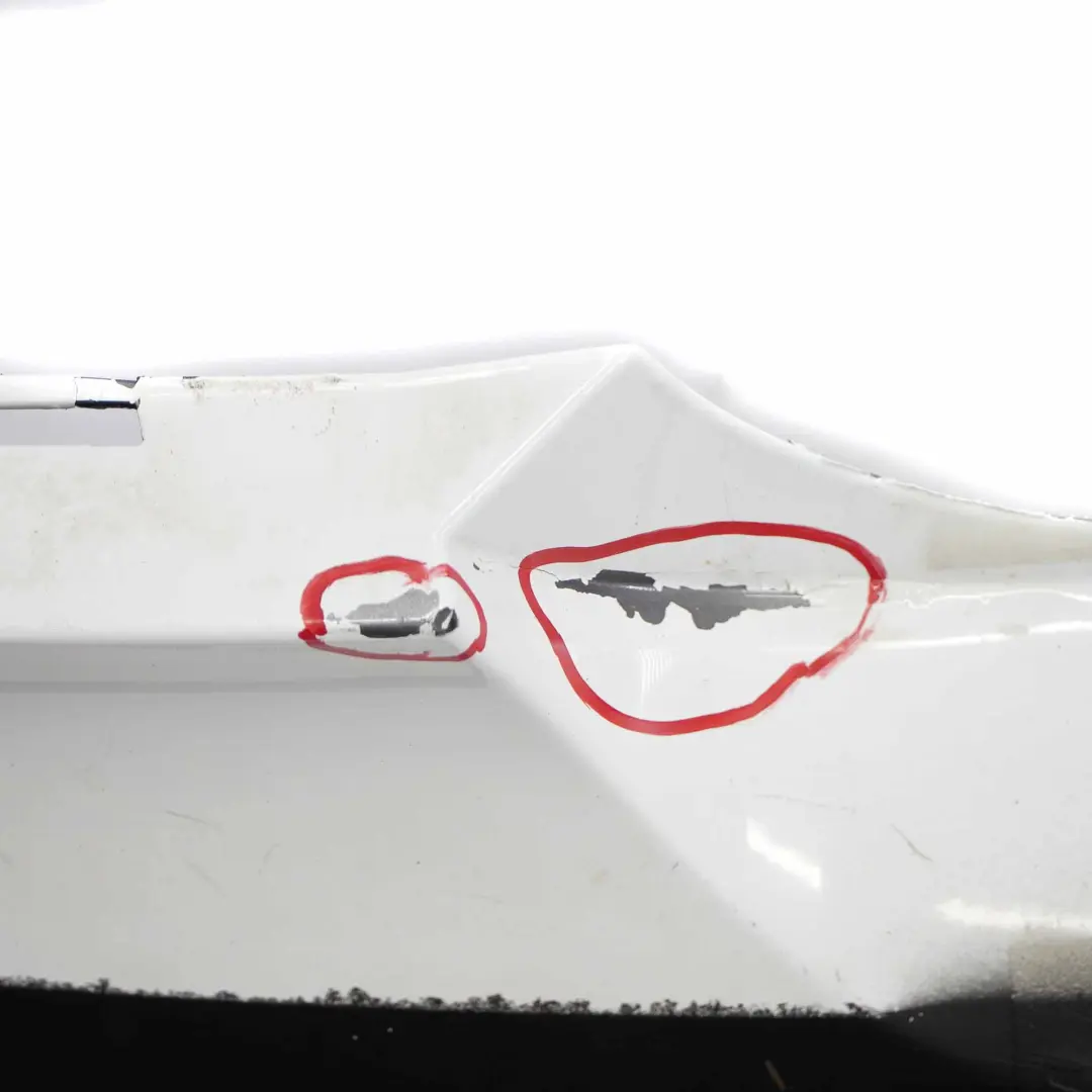 BMW E82 E88 Zderzak Tylny Tył Alpinweiss 3 - 300 - SKU 0036311-AW1 - Numer Części 0036311