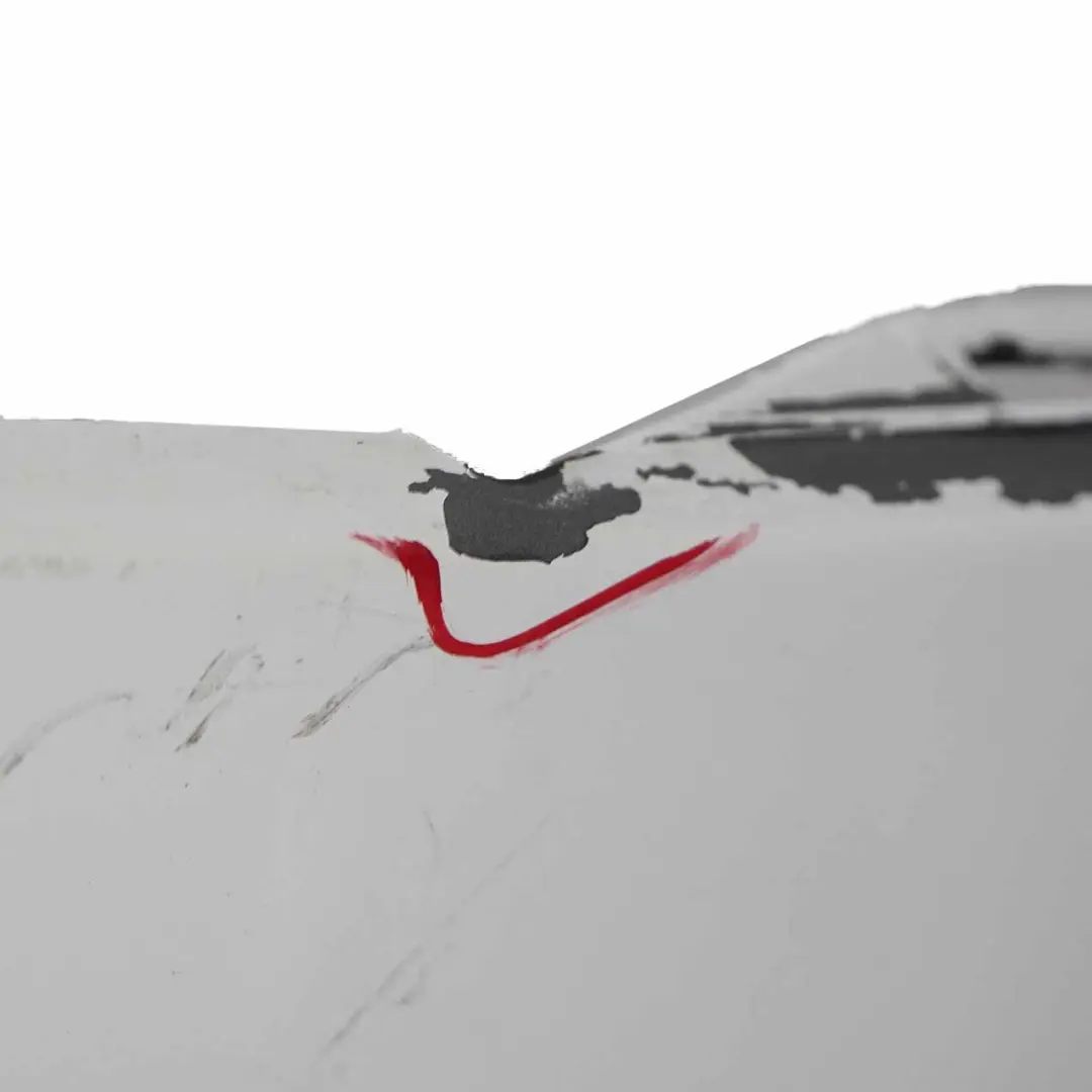 BMW E82 E88 M Sport Rear Bumper Trim Panel Alpinweiss Alpine White - 300 - SKU 0036311-AW1 - Part number 0036311